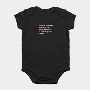 Sofia Coppola Movie Baby Bodysuit